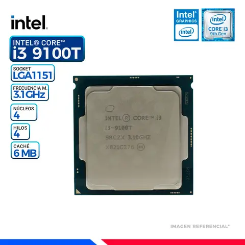 Intel CORE I3-9100T, OEM/TRAY