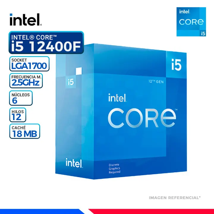 Intel CORE I5-12400F