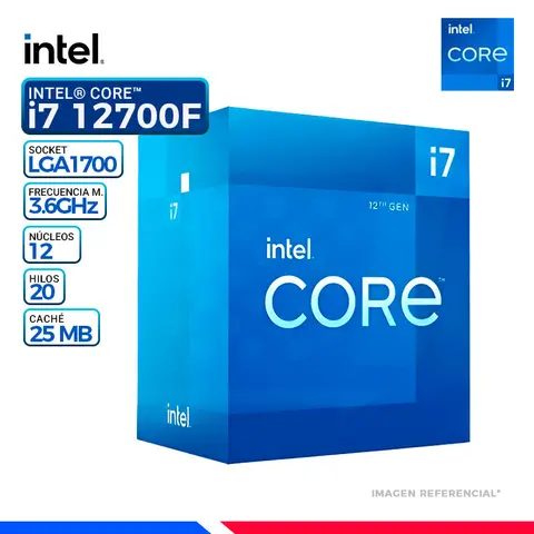 Intel CORE i7-12700F