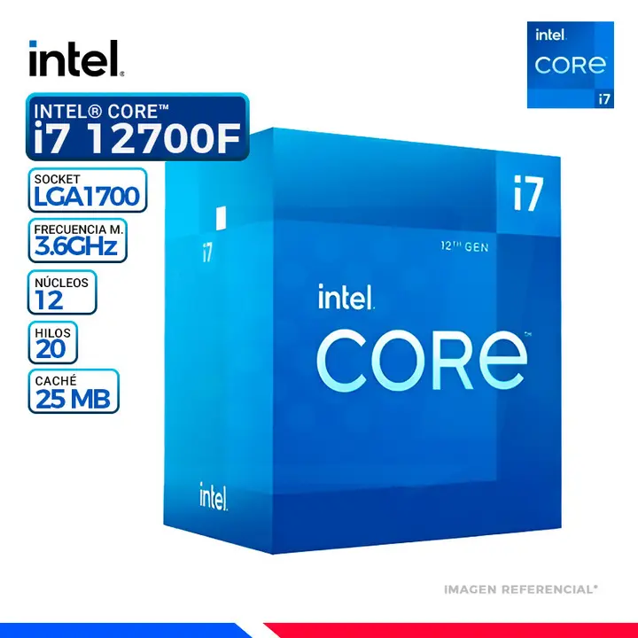Intel CORE i7-12700F
