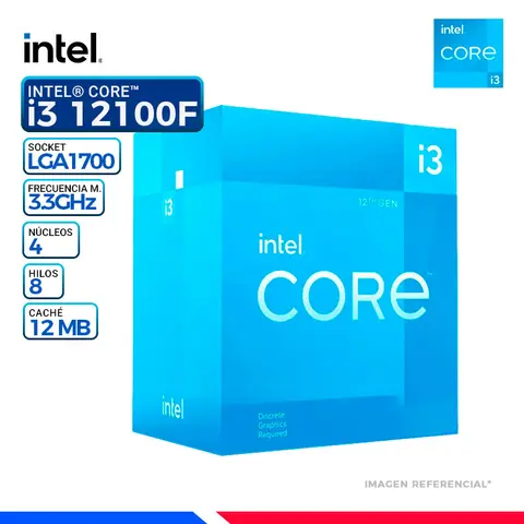 Intel CORE I3-12100F