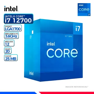 Intel CORE I7-12700