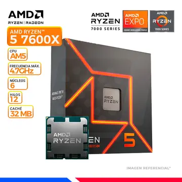 AMD RYZEN 5 7600X, AM5