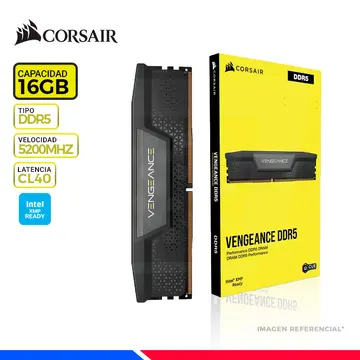 CORSAIR MEM. RAM CORSAIR VENGEANCE 16GB DDR5 5200MT/s, CL40