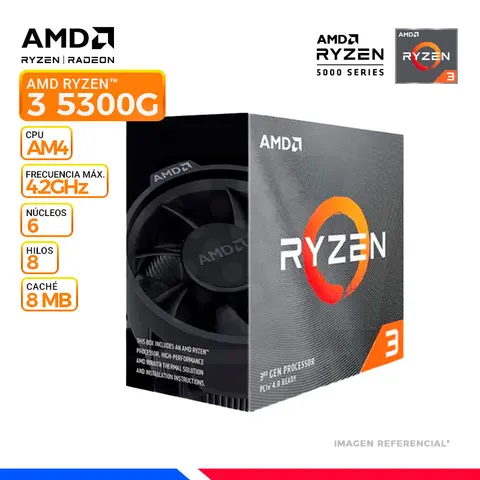 AMD RYZEN 3 5300G, AM4