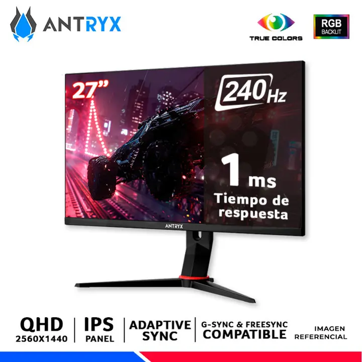 ANTRYX XTREME VISION IPX2755QGXP, 27" FAST IPS, 2K, 240Hz, 1ms