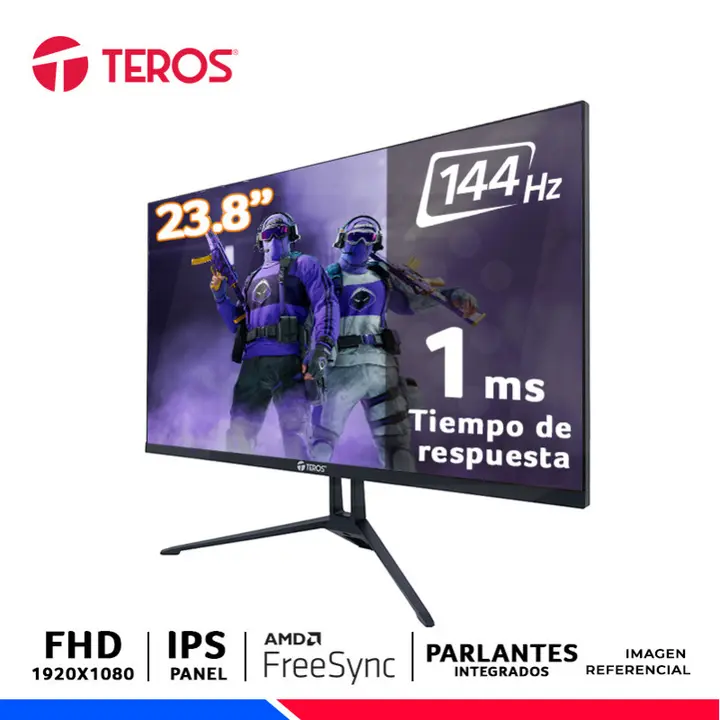 TEROS TE-2417S, 23.8" IPS, FHD, 144Hz, 1ms, FreeSync