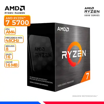 AMD RYZEN 7 5700, AM4