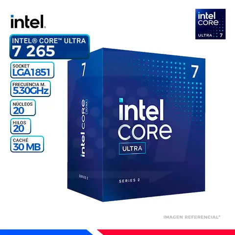 Intel CORE ULTRA 7 265, Cache