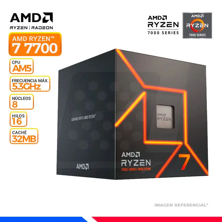 AMD RYZEN 7 7700, AM5