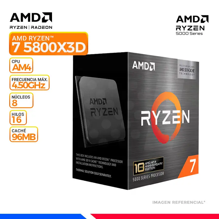 AMD RYZEN 7 5800X3D AM4