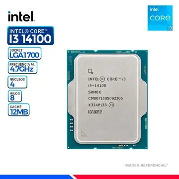 Intel CORE i3-14100 LGA 1700, OEM/TRAY